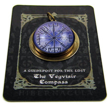Load image into Gallery viewer, The Vegvísir Compass -- Norse Talisman | Hibernacula