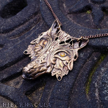 Load image into Gallery viewer, Wolf Prince -- Pendant In Bronze or Silver | Hibernacula