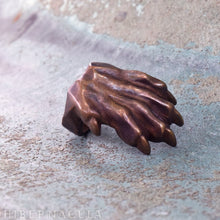 Загрузить изображение в средство просмотра галереи, Pounce -- Cat's Paw Ring in Bronze or Silver | Hibernacula