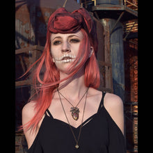 Load image into Gallery viewer, The Sacred Heart -- Mother of Pearl Anatomical Pendant | Hibernacula