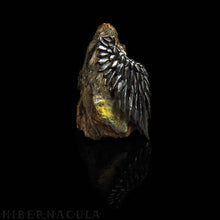 Загрузить изображение в средство просмотра галереи, Fallen Angel Wing -- Pendant in Bronze or Silver | Hibernacula