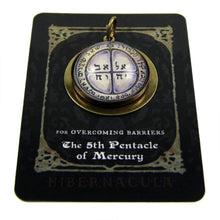 Load image into Gallery viewer, 5th Pentacle of Mercury  -- A Talisman for Overcoming Barriers | Hibernacula