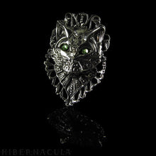 Load image into Gallery viewer, Bastet -- Regal Cat Necklace in Bronze or Silver | Hibernacula