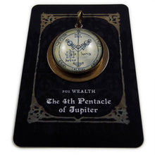 Load image into Gallery viewer, 4th Pentacle of Jupiter -- A Talisman for Wealth | Hibernacula