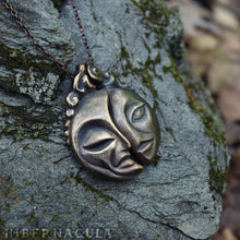 Загрузить изображение в средство просмотра галереи, Dark Side of the Moon -- Twin Pendant in Bronze or Silver | Hibernacula