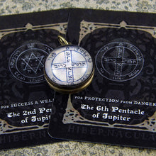 Load image into Gallery viewer, 2nd & 6th Pentacles of Jupiter -- A Talisman for Protection | Hibernacula
