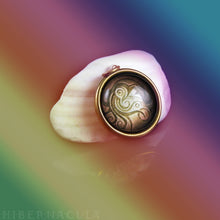 Load image into Gallery viewer, Cuttlefish Spirit -- Brass Animal Totem Pendant | Hibernacula