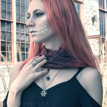 Load image into Gallery viewer, Hex Star -- Black Tourmaline in Bronze or Silver | Hibernacula