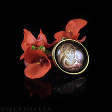 Load image into Gallery viewer, Monkey Spirit -- Brass Animal Totem Pendant | Hibernacula