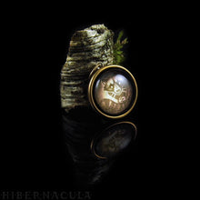 Load image into Gallery viewer, Raccoon Spirit -- Brass Animal Totem Pendant | Hibernacula