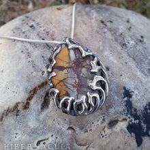 Загрузить изображение в средство просмотра галереи, Primordia -- Picture Jasper Pendant in Bronze or Silver | Hibernacula
