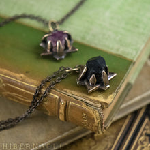 Load image into Gallery viewer, Hex Star -- Black Tourmaline in Bronze or Silver | Hibernacula