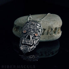 Load image into Gallery viewer, Calavera -- Gold Sapphire Mask in Bronze or Silver | Hibernacula