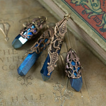 Load image into Gallery viewer, Celestial Quartz -- Crystal & Filigree Pendant | Hibernacula
