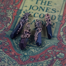 Load image into Gallery viewer, Raven Quartz -- Crystal & Filigree Pendant | Hibernacula