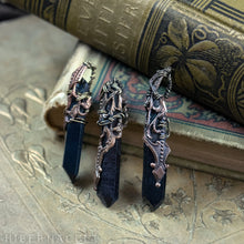 Load image into Gallery viewer, Raven Quartz -- Crystal & Filigree Pendant | Hibernacula