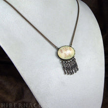 Load image into Gallery viewer, Baron Samedi -- Loa Patron of Death -- Voodoo Veve Necklace | Hibernacula