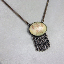 Load image into Gallery viewer, Baron Samedi -- Loa Patron of Death -- Voodoo Veve Necklace | Hibernacula