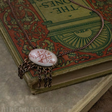 Load image into Gallery viewer, Damballa Wedo -- Sky God -- Voodoo Veve Necklace | Hibernacula