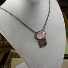 Load image into Gallery viewer, Damballa Wedo -- Sky God -- Voodoo Veve Necklace | Hibernacula