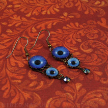 Load image into Gallery viewer, Sapphire Sky -- Numina Iris Earrings | Hibernacula
