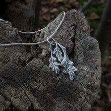 Load image into Gallery viewer, Oak Leaf -- Pendant in Bronze or Silver | Hibernacula