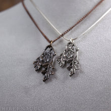 Load image into Gallery viewer, Oak Leaf -- Pendant in Bronze or Silver | Hibernacula