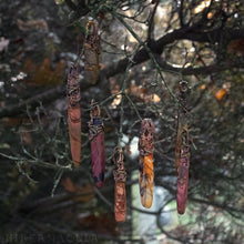 Load image into Gallery viewer, Jasper Wand -- Picture Jasper & Filigree Pendant | Hibernacula