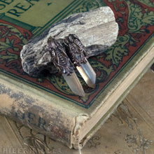 Load image into Gallery viewer, Moon Quartz -- Crystal & Filigree Pendant | Hibernacula