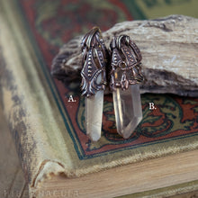 Load image into Gallery viewer, Moon Quartz -- Crystal & Filigree Pendant | Hibernacula