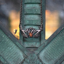 Load image into Gallery viewer, Claddagh Necklace -- Traditional Celtic Friendship Talisman in Bronze or Silver | Hibernacula