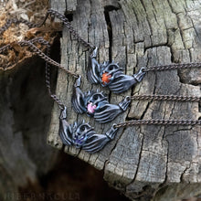 Load image into Gallery viewer, Claddagh Necklace -- Traditional Celtic Friendship Talisman in Bronze or Silver | Hibernacula