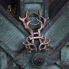 Load image into Gallery viewer, Hibernacula Gate Sigil -- Pendant in Bronze or Silver | Hibernacula