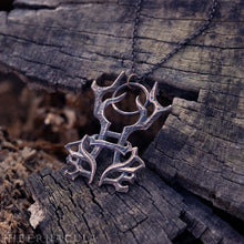 Load image into Gallery viewer, Hibernacula Gate Sigil -- Pendant in Bronze or Silver | Hibernacula
