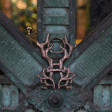 Load image into Gallery viewer, Hibernacula Gate Sigil -- Pendant in Bronze or Silver | Hibernacula