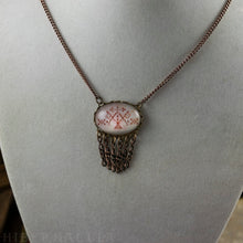 Load image into Gallery viewer, Damballa Wedo -- Sky God -- Voodoo Veve Necklace | Hibernacula