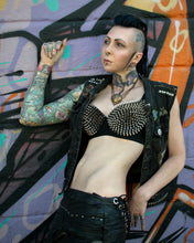 Загрузить изображение в средство просмотра галереи, Armor -- Spider Crab Shell Pendant or Necklace in Bronze or Silver | Hibernacula