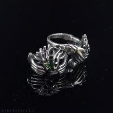 Load image into Gallery viewer, Claddagh Ring -- Traditional Celtic Pledge Ring in Bronze or Silver | Hibernacula