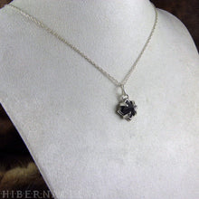 Load image into Gallery viewer, Compass Stone -- Raw Magnetite Crystal Set in Bronze or Silver | Hibernacula