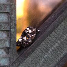 Load image into Gallery viewer, Octohedron -- Wrap Ring In Bronze or Silver | Hibernacula