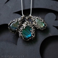 Load image into Gallery viewer, Night in the Forest -- Labradorite in Bronze or Silver | Hibernacula
