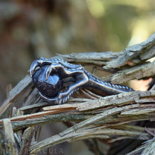 Load image into Gallery viewer, Witch's Talon -- Garnet with Bronze or Silver Talon | Hibernacula