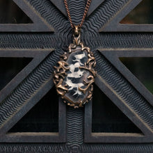 Загрузить изображение в средство просмотра галереи, Septarian Egg -- Septarian Nodule Amulet in Bronze | Hibernacula