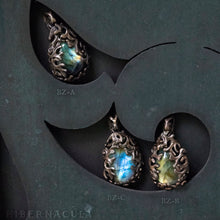 Load image into Gallery viewer, Night in the Forest -- Labradorite in Bronze or Silver | Hibernacula