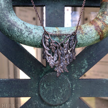 Load image into Gallery viewer, Oak Bough -- Pendant in Bronze or Silver | Hibernacula