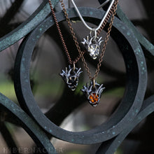 Загрузить изображение в средство просмотра галереи, Micro-Miniature Anatomical Heart -- Zirconia Charm in Bronze or Silver | Hibernacula