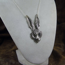 Load image into Gallery viewer, March Hare -- Necklace in Bronze or Silver | Hibernacula
