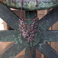 Load image into Gallery viewer, Oak Bough -- Pendant in Bronze or Silver | Hibernacula