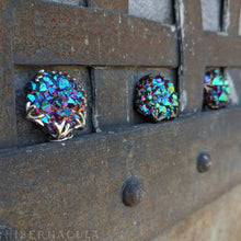 Load image into Gallery viewer, Delirium -- Aura Quartz set in Bronze or Silver | Hibernacula