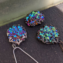 Load image into Gallery viewer, Delirium -- Aura Quartz set in Bronze or Silver | Hibernacula